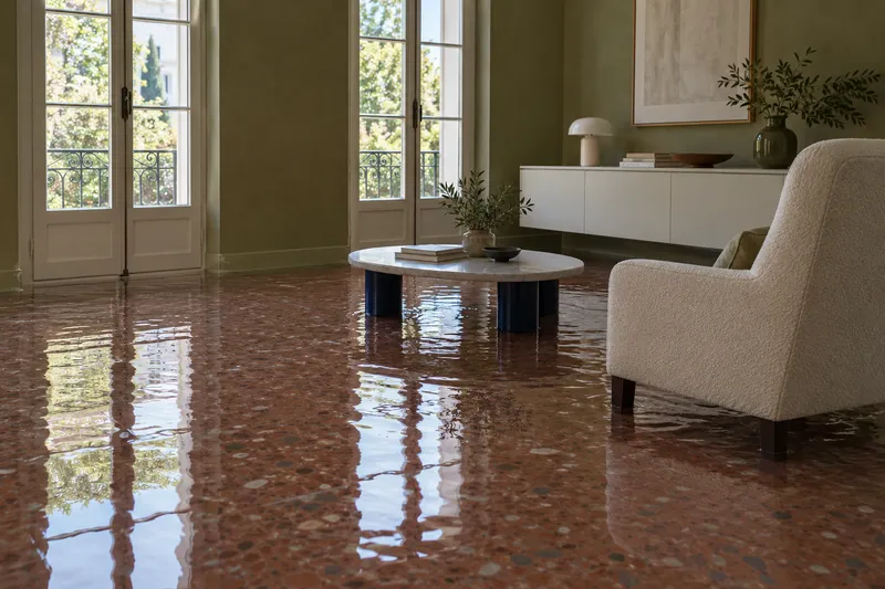 Water Extraction Near Sunset Park — standing water in a residential interior